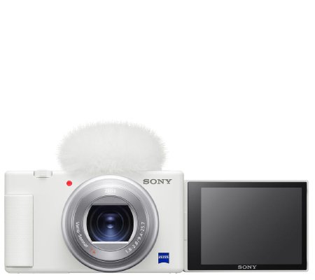 Sony ZV-1 White Compact Camera