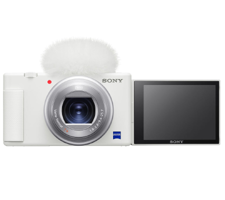 Sony ZV-1 White Compact Camera