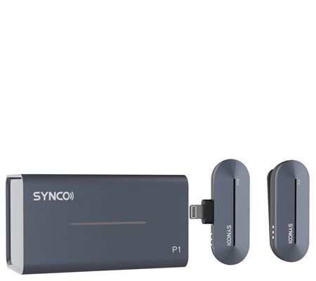 Synco P1L Single-Wireless Microphone for Lighting Stone Blue