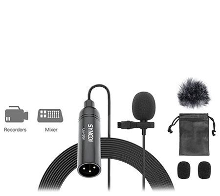 Synco Lav-S6R Omni-directional XLR Lavalier Microphone