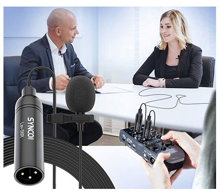 Synco Lav-S6R Omni-directional XLR Lavalier Microphone
