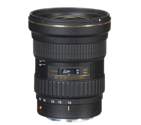 Tokina for Canon AT-X 14-20mm f/2 PRO DX Lens