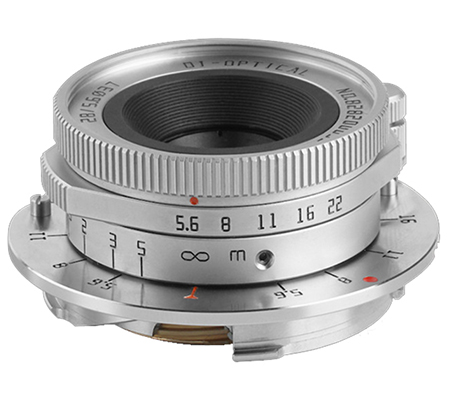 TTArtisan 28mm f/5.6 for Leica M Mount Full Frame Silver