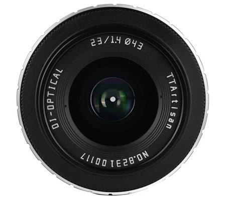 TTArtisan 23mm f/1.4 for Nikon Z Mount APSC Black-Silver