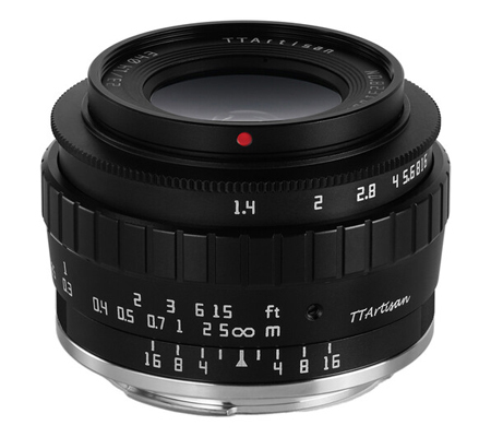 TTArtisan 23mm f/1.4 Lens for Micro Four Thirds Black