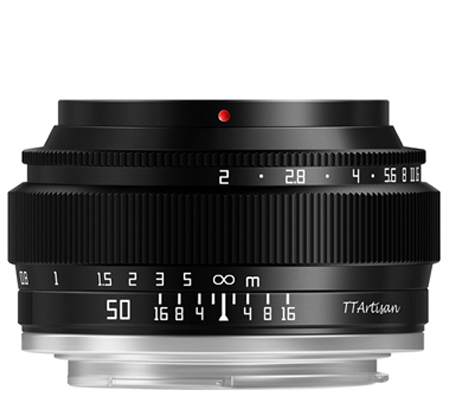 TTArtisan 50mm f/2 for Canon RF Mount Full Frame