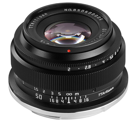 TTArtisan 50mm f/2 for Sony FE Mount Full Frame