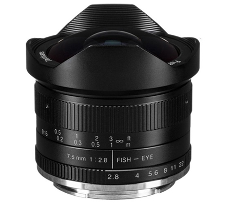 TTArtisan 7.5mm f/2 Fisheye for Canon EF-M Mount APSC