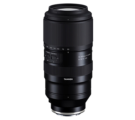 Tamron 50-400mm f/4.5-6.3 Di III VC VXD for Sony FE Mount Full Frame