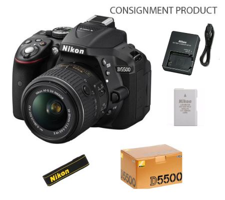 ::: USED ::: NIKON D5500 KIT 18-55mm (EXMINT-199) - Consignment