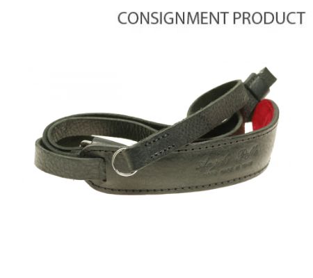 ::: USED ::: ANGELLO PELLE STRAP (BLACK) EXMINT - CONSIGNMENT