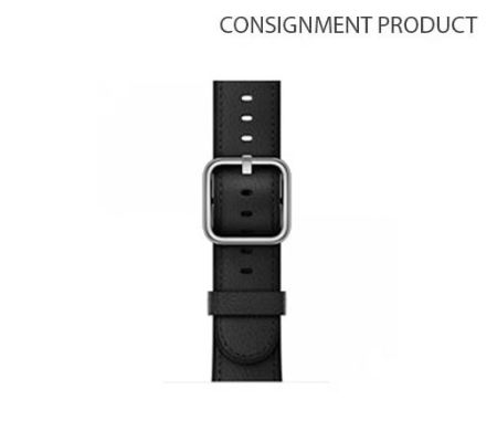 ::: USED ::: STRAP APPLE WATCH CLASSIC BUCLE LEATHER 38MM (BLACK)