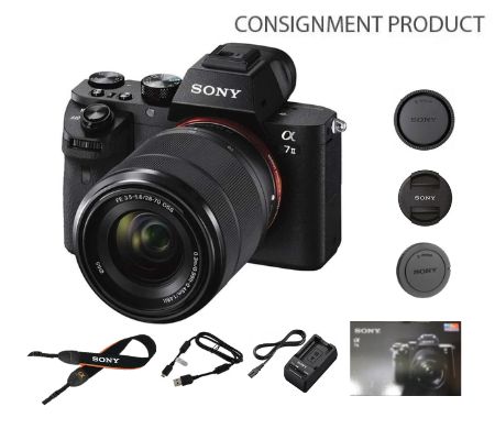 ::: USED ::: SONY A7 II KIT 28-70MM (BODY: EXMINT-103, LENS: EXCELLENT-963) - CONSIGNMENT