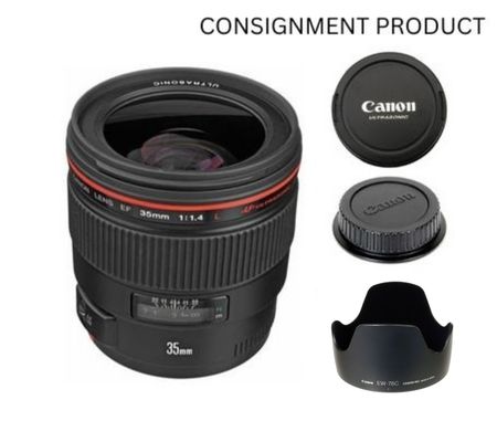 ::: USED ::: CANON EF 35MM F/1.4 L (EXMINT-466) - CONSIGNMENT