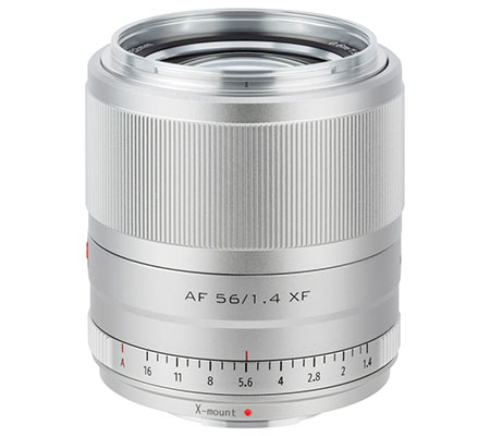 Viltrox AF 56mm f/1.4 for Fujifilm X Mount APSC Silver