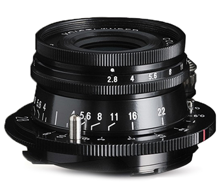 Voigtlander 28mm f/2.8 VM I Color-Skopar Aspherical for Leica M Mount Full Frame Black