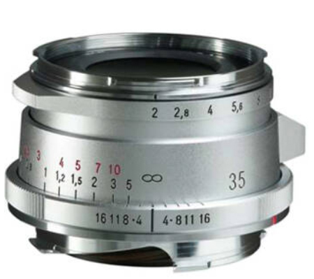 Voigtlander Ultron Vintage Line 35mm f/2 Aspherical Type II VM Lens for Leica M (Silver)