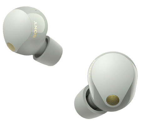 Sony WF-1000XM5 Noise-Canceling True Wireless In-Ear Headphones Silver