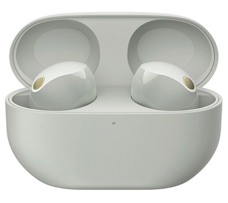 Sony WF-1000XM5 Noise-Canceling True Wireless In-Ear Headphones Silver