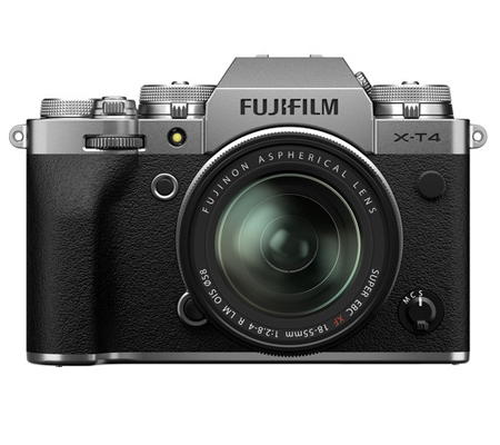 Fujifilm X-T4 Kit 18-55mm f/2.8-4 R LM OIS Silver