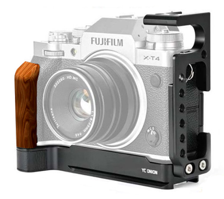 YC Onion L-Plate for Fujifilm XT4 Brown