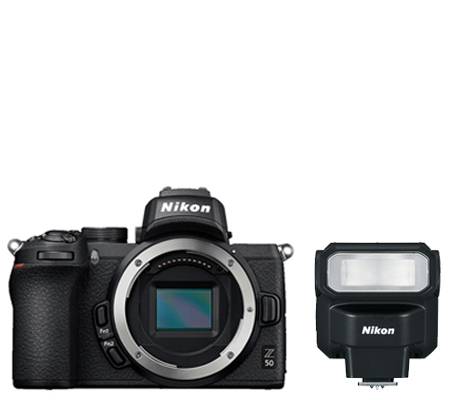 Nikon Z50 Body Bundle with Nikon SB-300 Speedlight