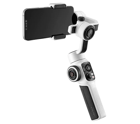 Zhiyun Smooth-5S Combo Gimbal Stabilizer for Smartphone White