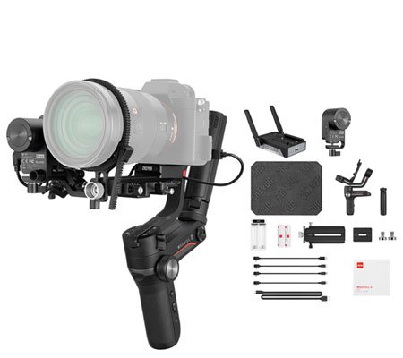 Zhiyun WEEBILL S Handheld Gimbal Stabilizer Complete Set with Follow Focus + VT