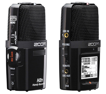 Zoom H2N Portable Handy Recorder Microphone