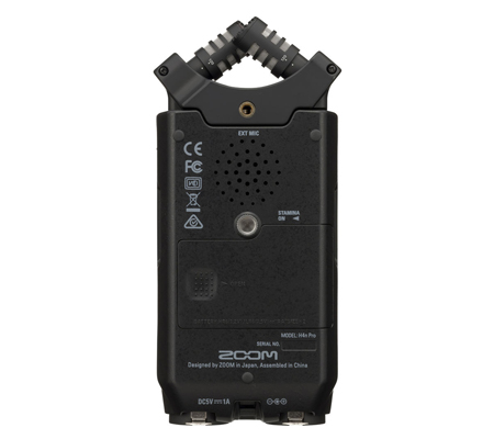 Zoom H4N Pro 4-Track Portable Handy Recorder + APH4N Black