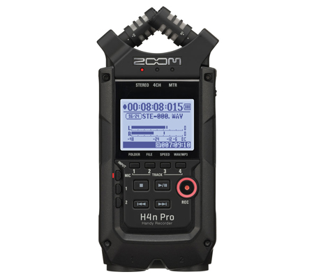 Zoom H4N Pro 4-Track Portable Handy Recorder