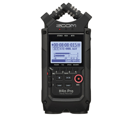 Zoom H4N Pro 4-Track Portable Handy Recorder
