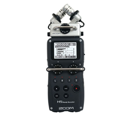 Zoom H5 4-Track Portable Handy Recorder Microphone