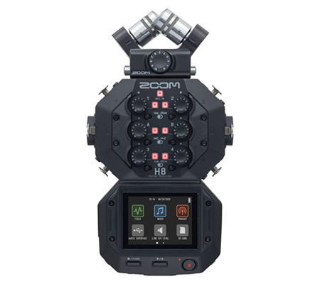 Zoom H8 12-Track Portable Handy Recorder