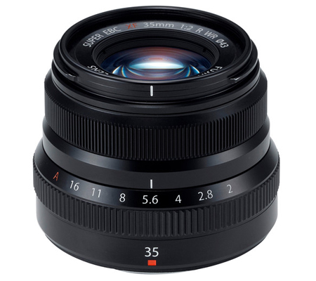 Fujifilm XF35mm f/2 R WR Black