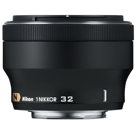 Nikon 1 Nikkor 32mm f/1.2 Black