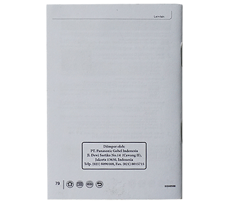 Panasonic TZ110 Manual Book