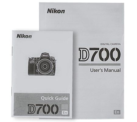 Nikon D700 Manual Book