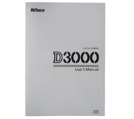 Nikon D3000 Manual Book