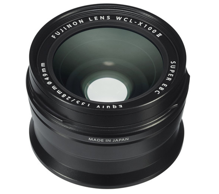 Fujifilm Wide Conversion Lens WCL-X100 II Black