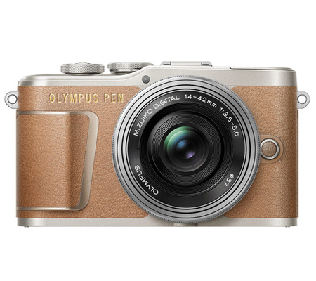 Olympus PEN E-PL9 with M.Zuiko 14-42mm EZ Brown
