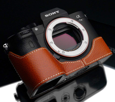 Gariz Halfcase for Sony A7 III / A9 Camel