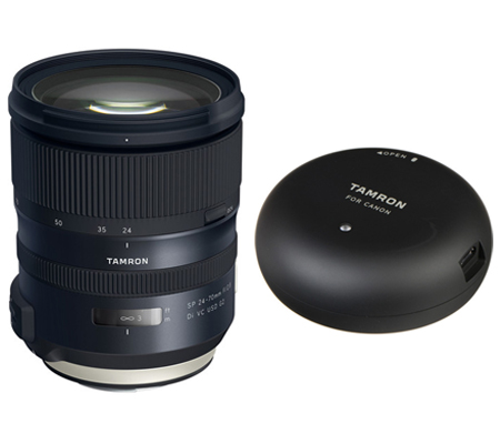 Tamron SP 24-70mm f/2.8 Di VC USD G2 for Canon EF Mount Full Frame + TAP-in Console