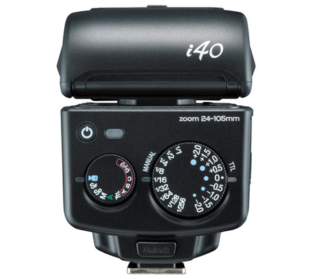 Nissin i40 Compact Flash for Sony Cameras