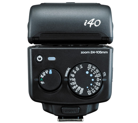 Nissin i40 Compact Flash for Fujifilm Cameras