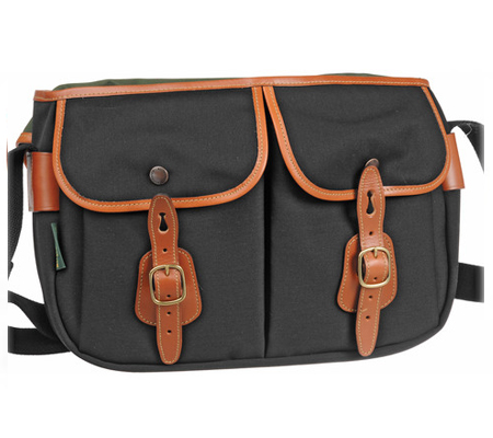 Billingham Hadley Pro Black Tan 100% Handmade in England