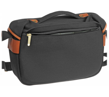 Billingham Hadley Pro Black Tan 100% Handmade in England