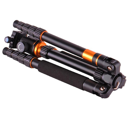 Beike QZSD Q666 Portable Professional Tripod Monopod