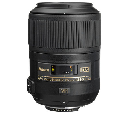 Nikon AF-S 85mm f/3.5G DX VR Micro ED