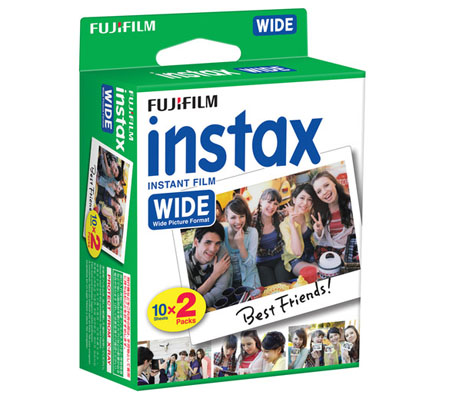 Fujifilm Instax Wide Paper Twin Pack (10X2/PK)